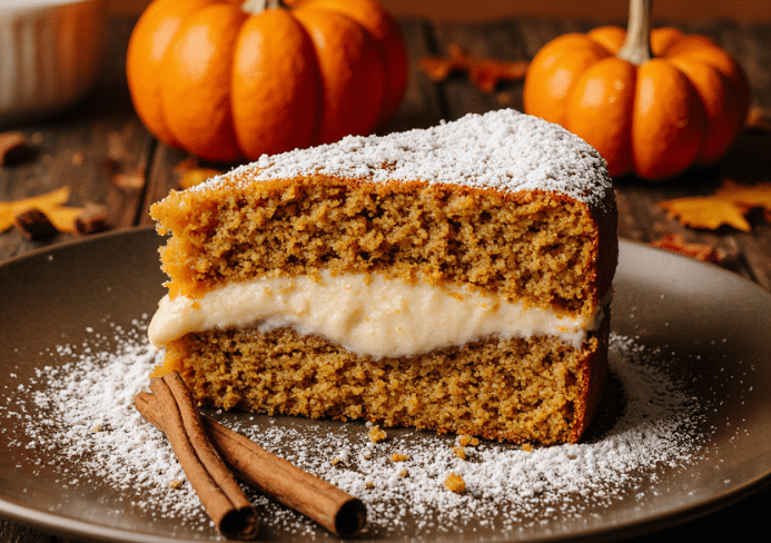Pumpkin Magic Custard Cake Recipe