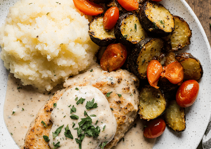 creamy garlic parmesan chicken
