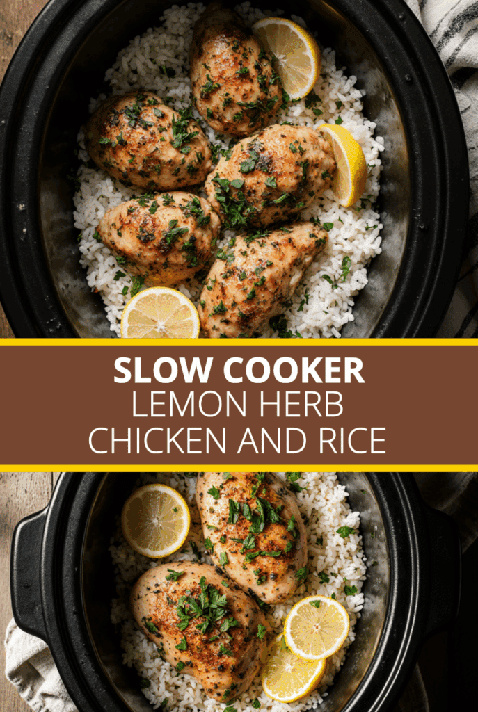 lemon herb chicken and rice