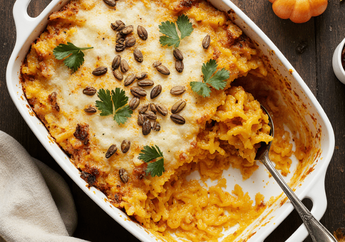 pumpkin mac and cheese