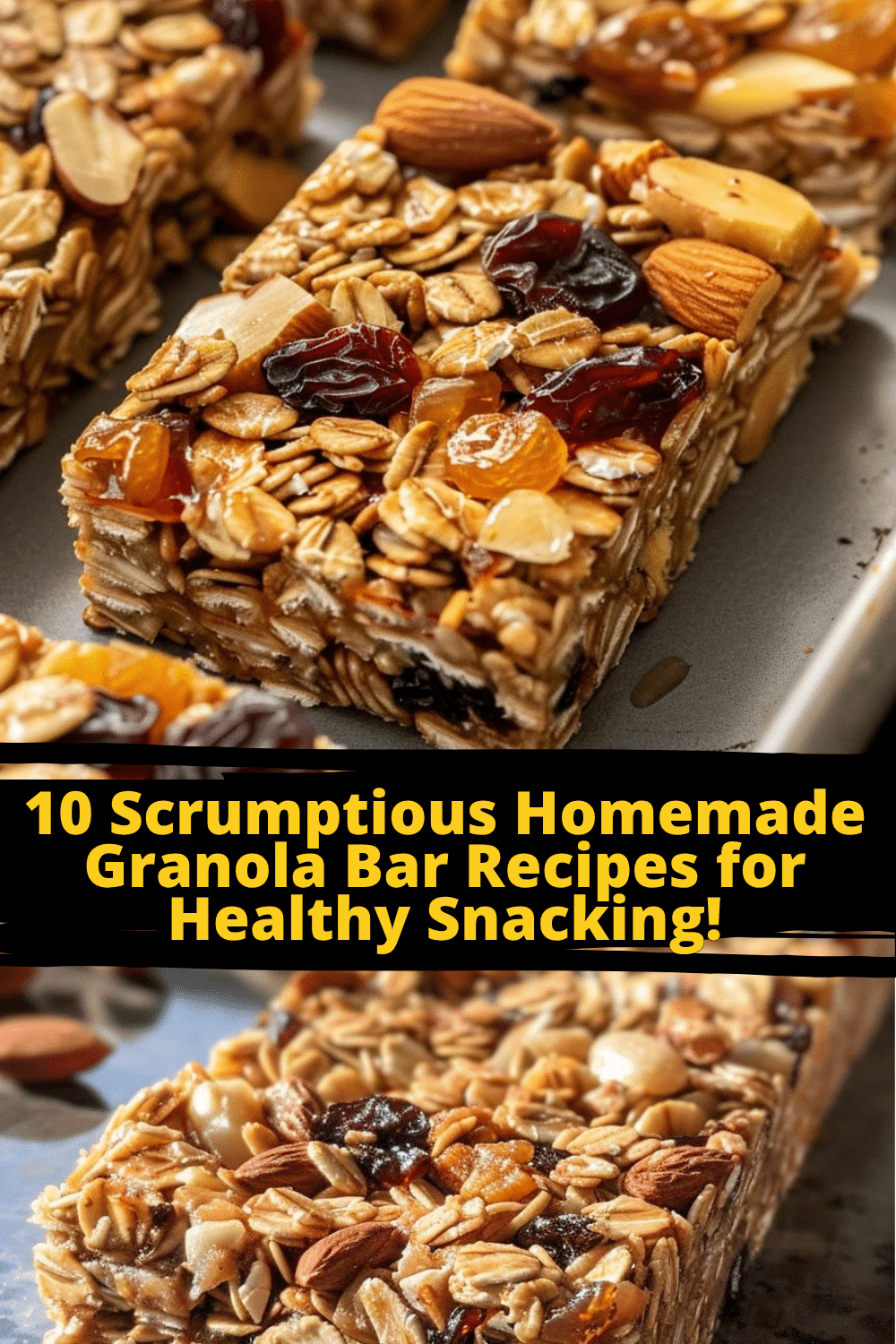 Nut Butter Granola Bars Wholesome Home-Made Granola Bars with Almond and Peanut Butter