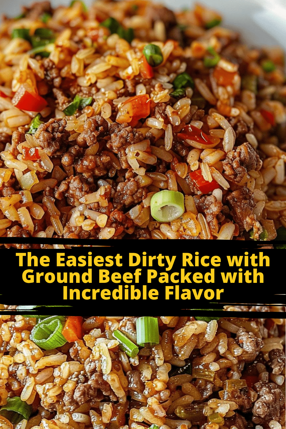 Spicy Cajun Dirty Rice with Ground Beef
