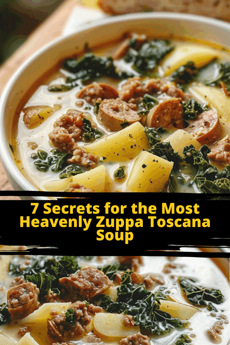 Creamy Best Zuppa Toscana Soup with potatoes and kale for rich flavor