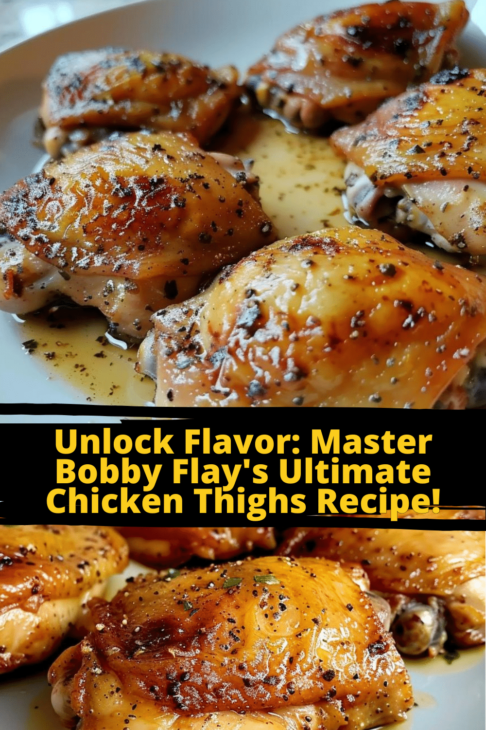 Herb-Infused Chicken Thigh Delight Herb-Marinated Chicken Thighs Bobby Flay Style