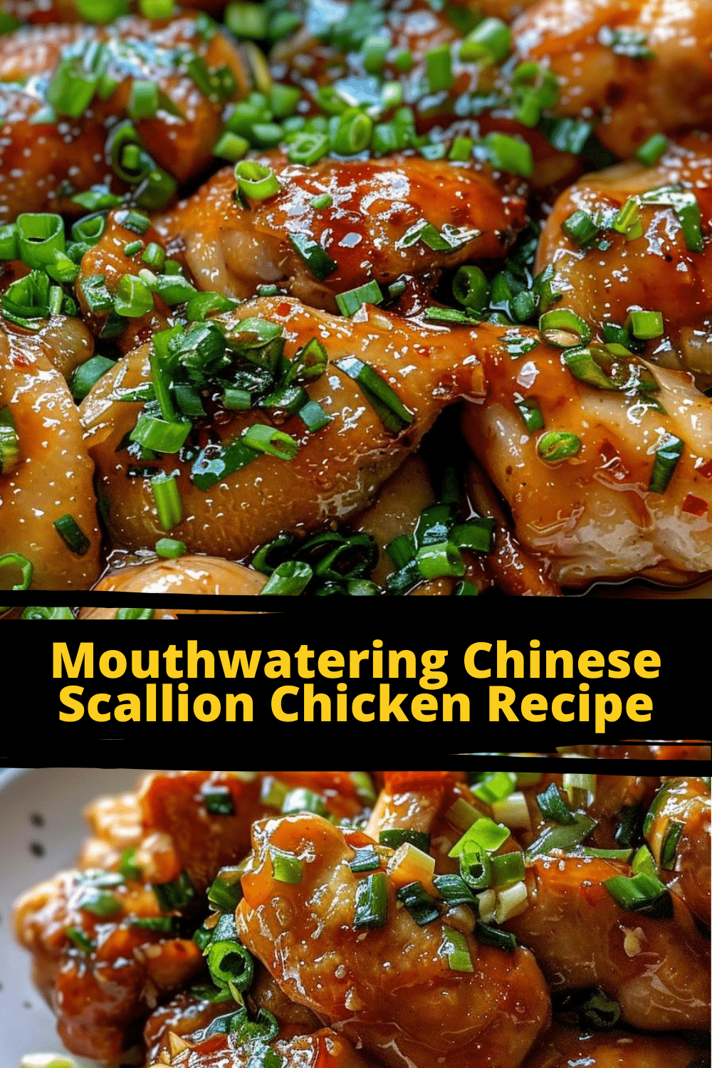 Healthy Scallion Chicken Dinner Healthy Chinese Scallion Chicken Dinner Idea