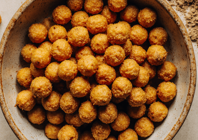 Amazing Crunchy Chickpeas . Vegan