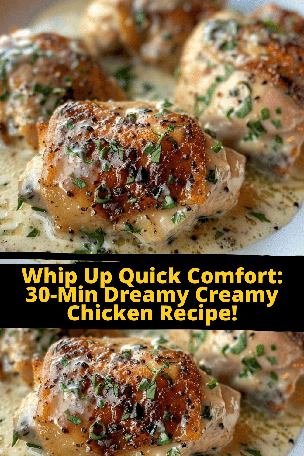 Garlic & Lemon Dreamy Chicken 30-Minute Creamy Chicken with Garlic and Lemon