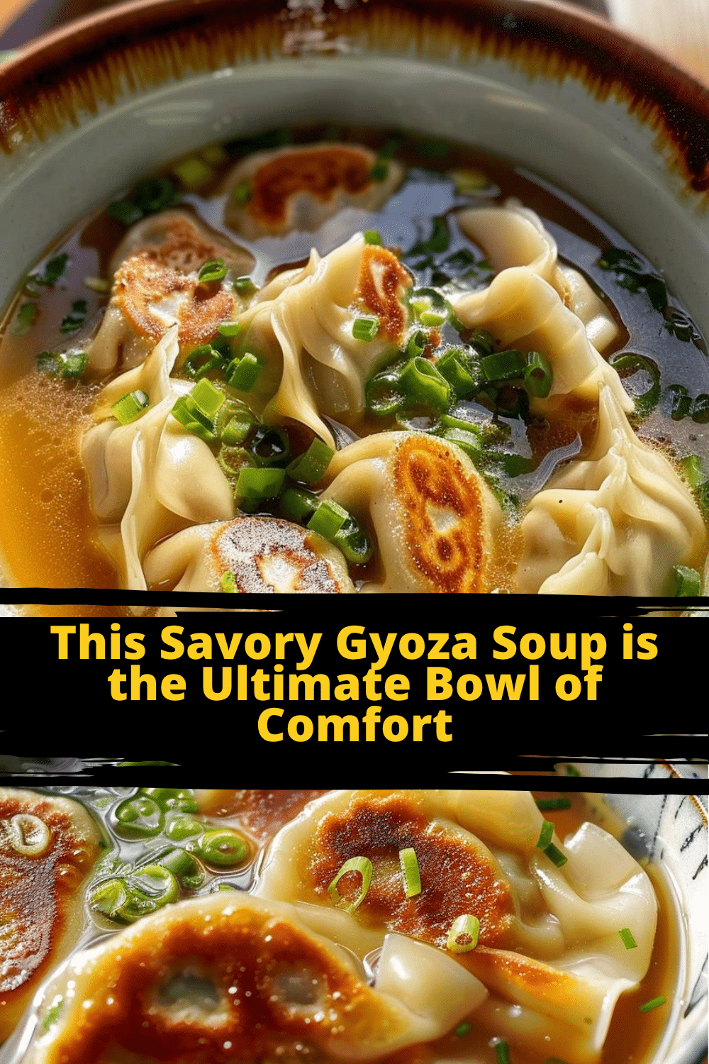 Japanese Dumpling Soup in a Pot with Flavorful Broth