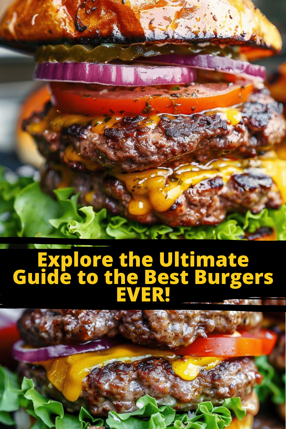 Perfectly Cooked Best Burgers EVER! Recipe