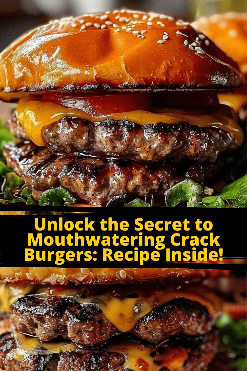 Bacon and Special Sauce Crack Burgers Crack burgers with bacon and special sauce