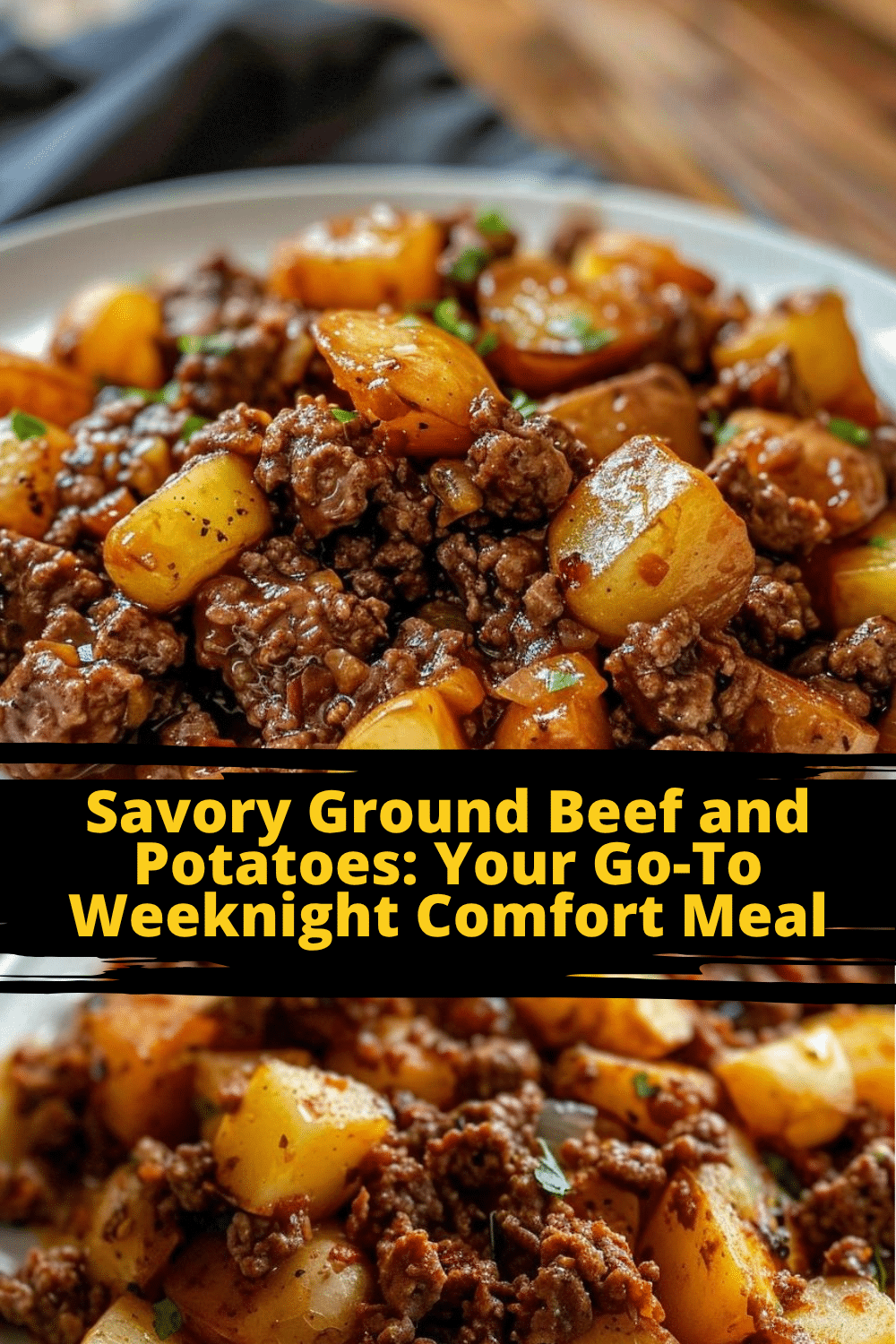 Easy Savory Ground Beef and Potatoes Recipe for Comfort Food