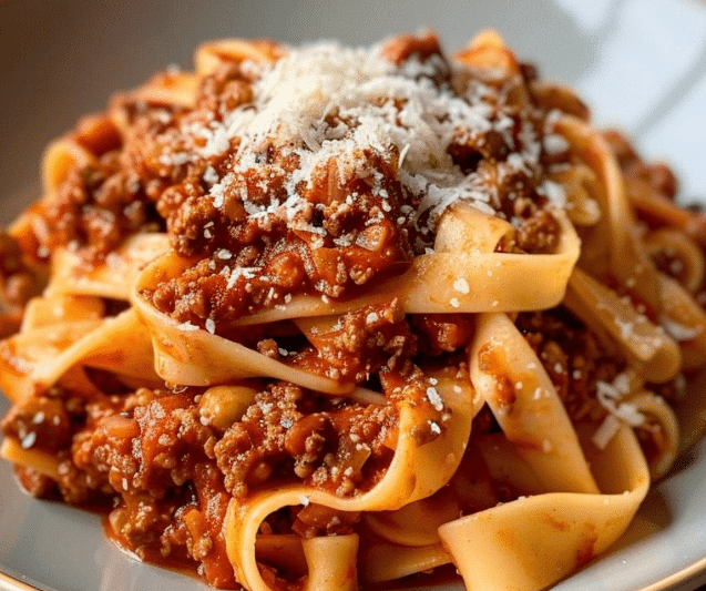 Pasta Bolognese Classic Italian