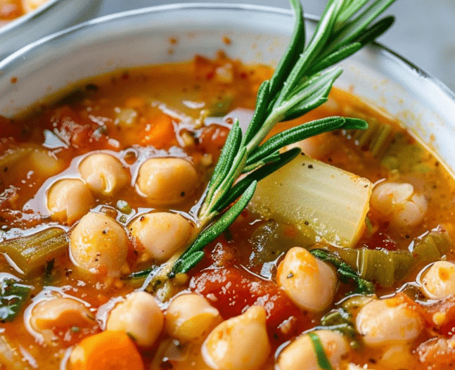 Tuscan Chickpea Soup