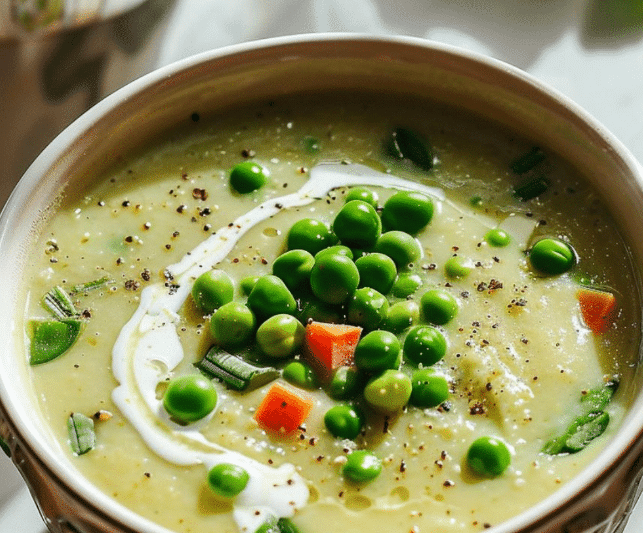 Cream of Spring Vegetable Soup