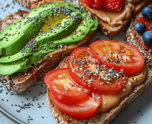 12 Fun & Healthy Toast Toppings