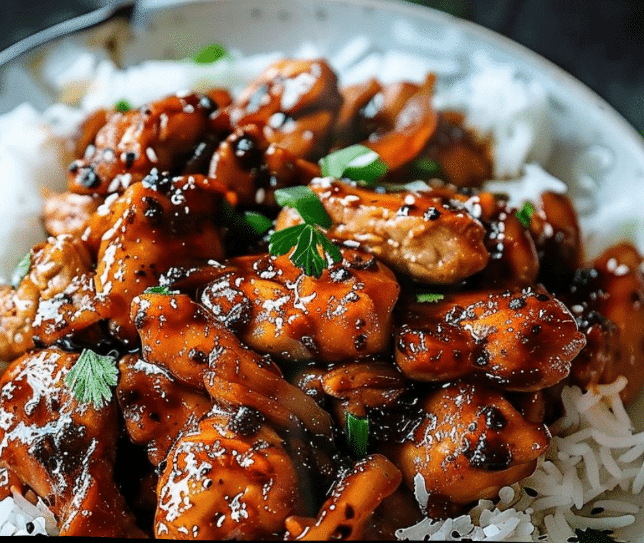 Colorful Black Pepper Chicken Stir-fry Black Pepper Chicken