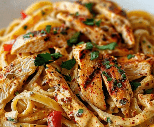 Creamy Cajun Chicken Pasta