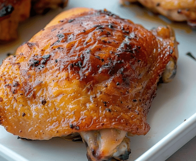 Ultimate Crispy Chicken Thighs Baked Chicken Thigh Recipes