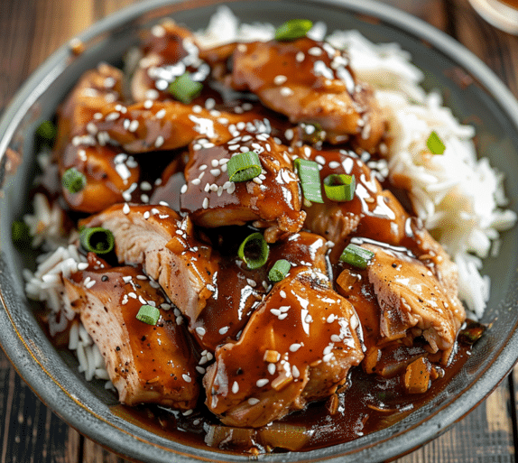Best Crock Pot Bourbon Chicken