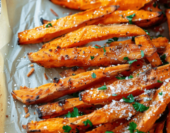 Crispy Oven Baked Sweet Potato Fries