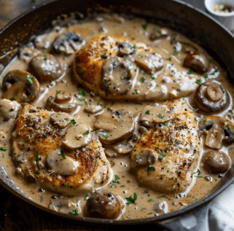 Creamy Mushroom Chicken