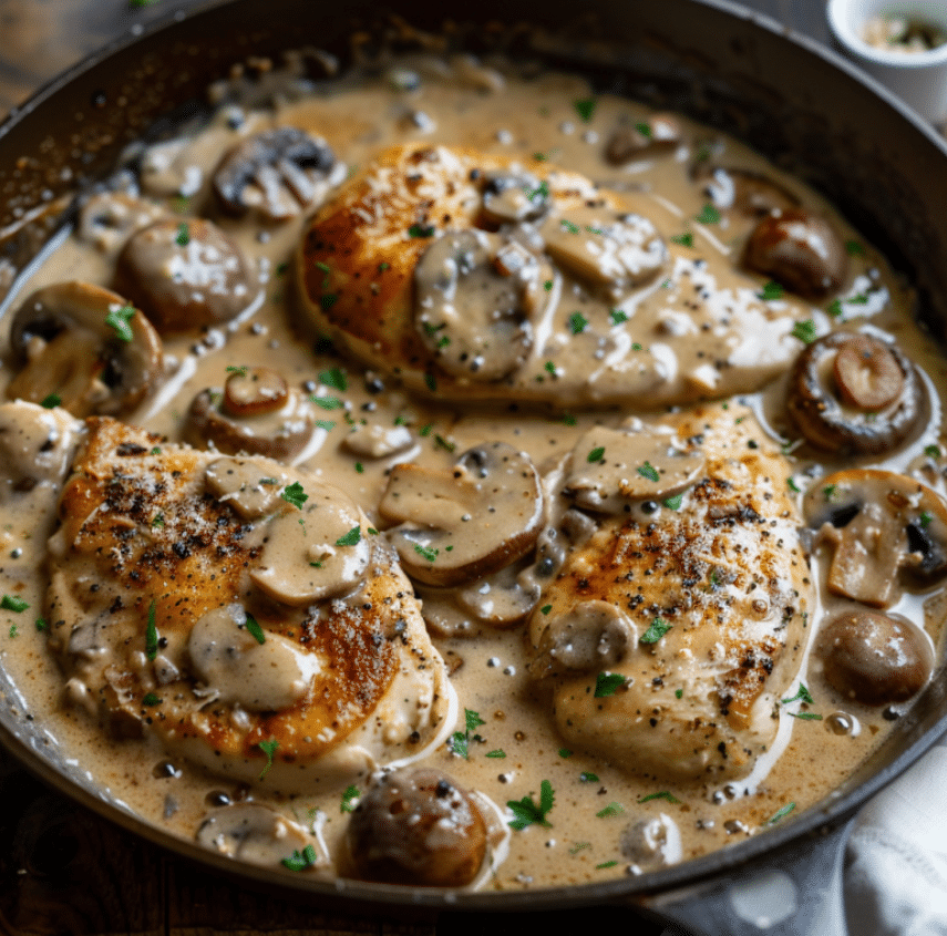 Creamy Mushroom Chicken