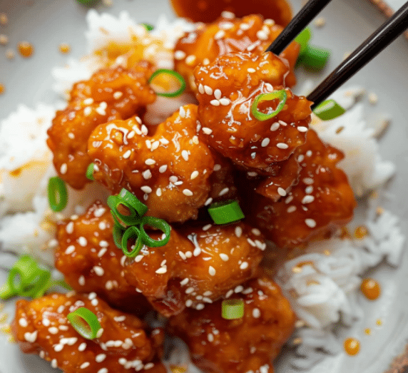 Easy Honey Sesame Chicken