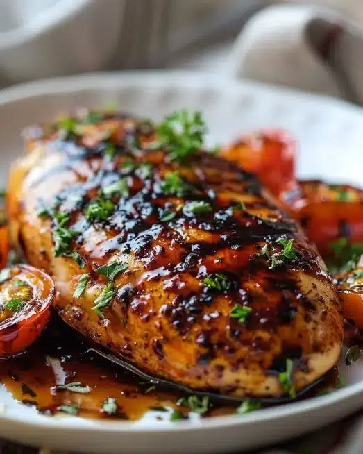Balsamic Baked Chicken Breast