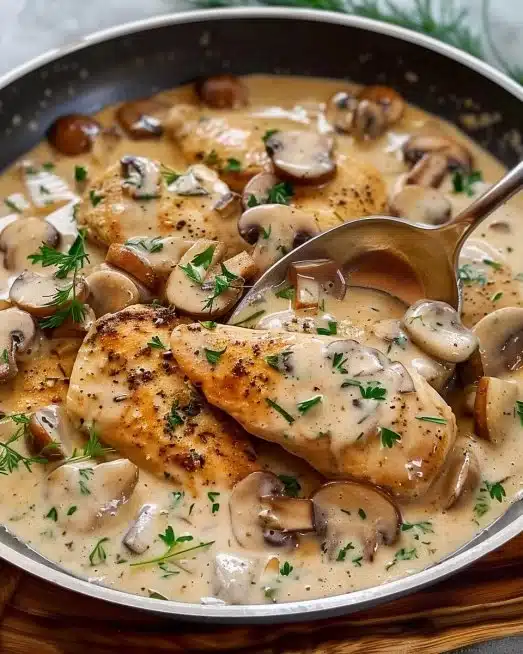 Creamy Mushroom Chicken