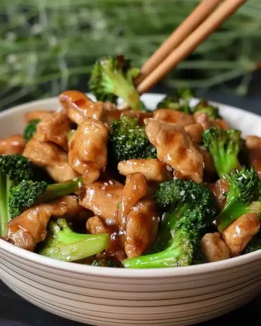 Homemade Chinese Chicken and Broccoli