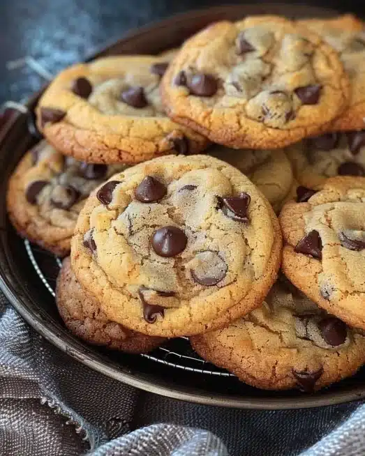 Delicious soft and chewy chocolate chip cookies from Etsy