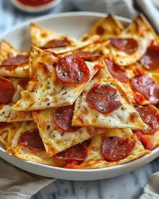 2-Ingredient Pizza Chips