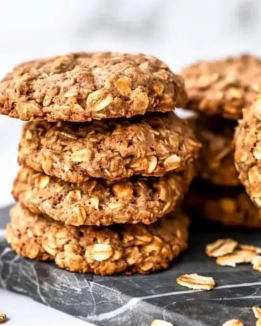 Delicious oatmeal protein cookies packed with healthy ingredients