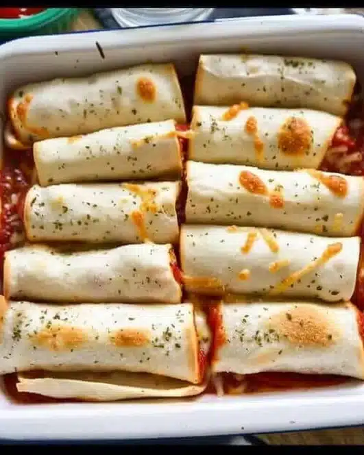 Delicious homemade Pizza Roll Ups served on a plate