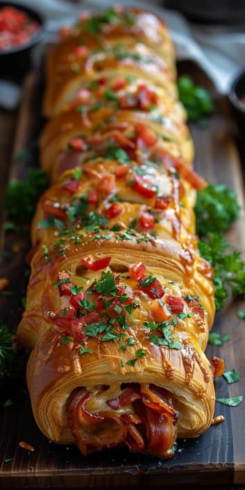 Italian Crescent Roll Sandwich Bake