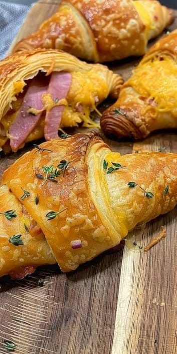 Ham & Cheese Crescent Rolls