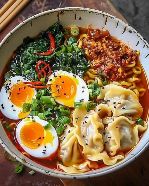 Dumpling Ramen Bowl