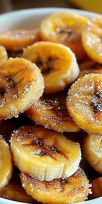Cinnamon-Sugar Air Fryer Banana Chips