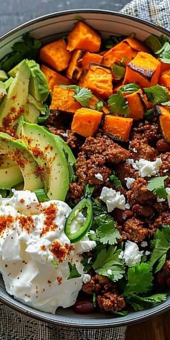 Sweet Potato Taco Bowls