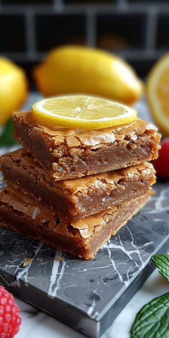 Lemon Brownies