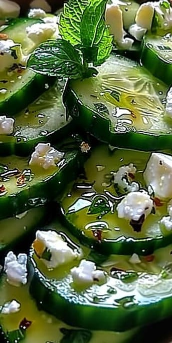 Cucumber Feta Salad