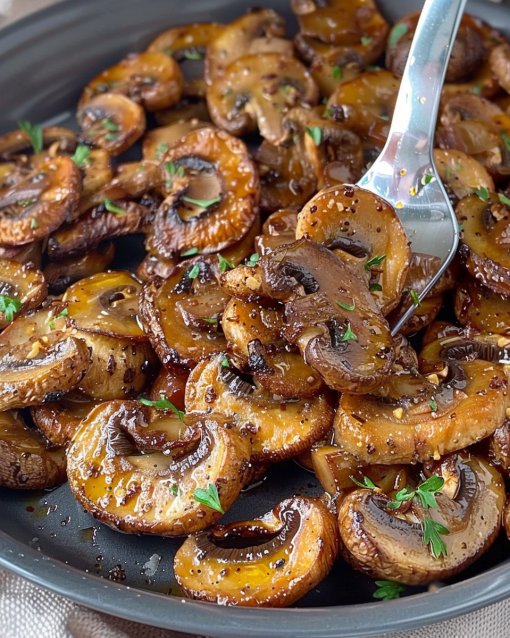 Air Fryer Mushrooms