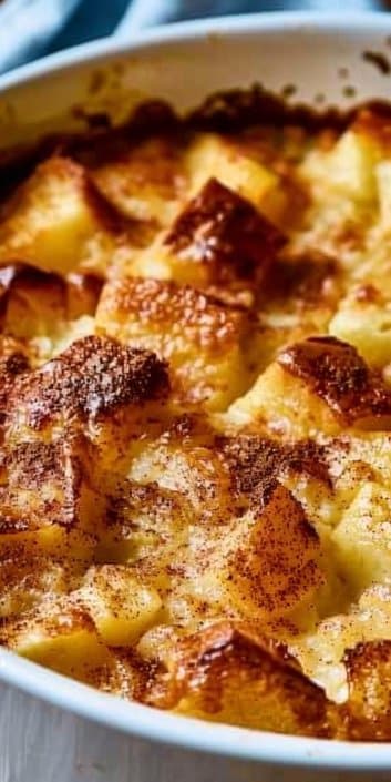 Apple Cinnamon Cottage Cheese Bake