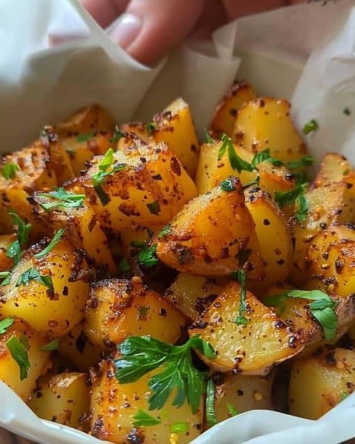 Air Fryer Seasoned Potatoes