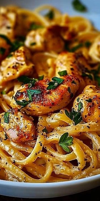 Cowboy Butter Chicken Linguine