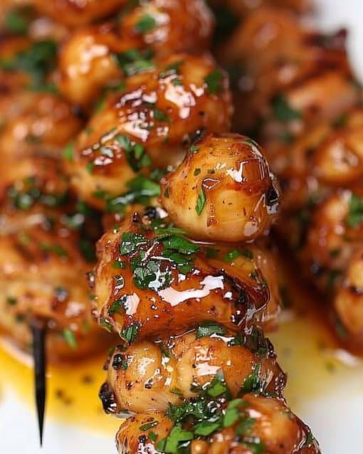 Air Fryer Chicken Skewers (VIDEO)