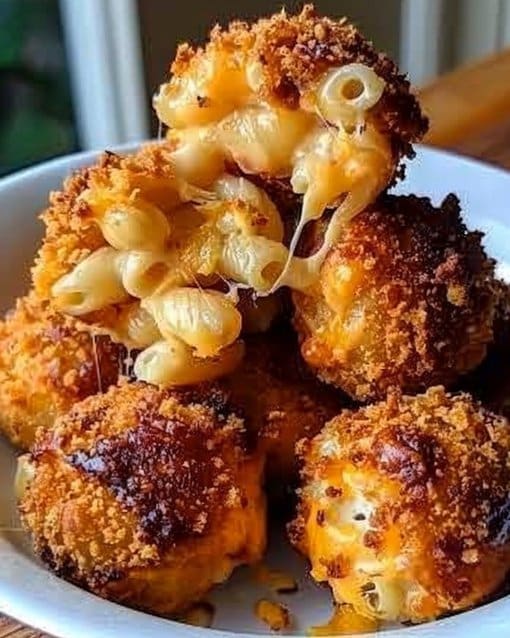 Air Fryer Mac and Cheese Balls
