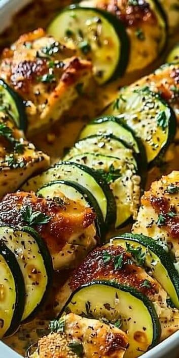 Easy Chicken Zucchini Bake