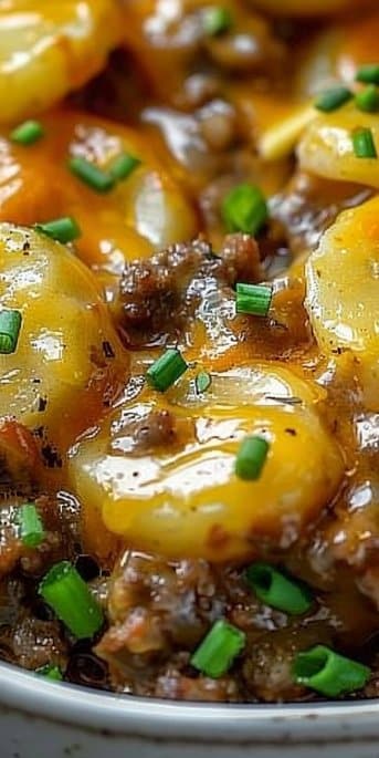 Crockpot Hamburger Casserole