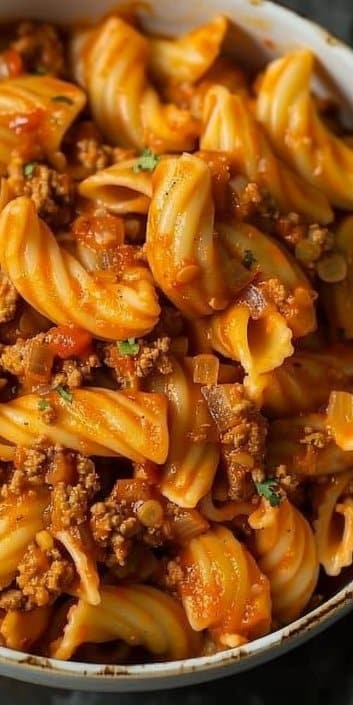 Cheesy Taco Pasta